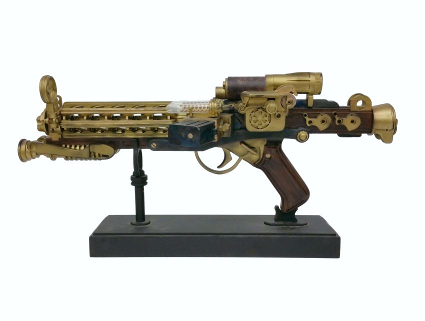 Steampunk Blaster Prop - Click Image to Close