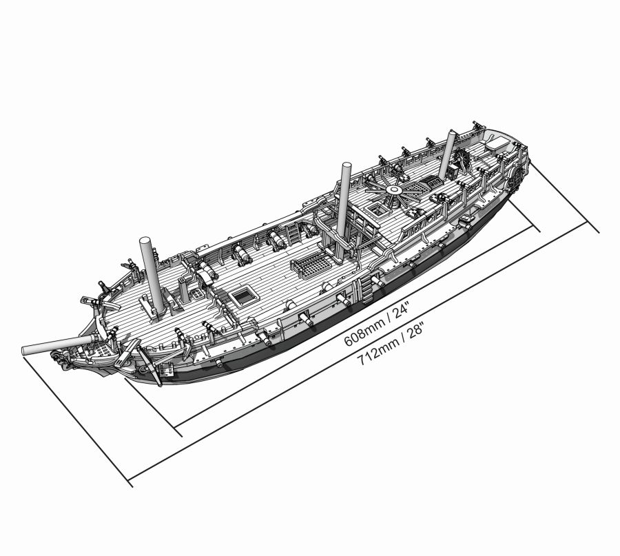 HMS Siren - Sloop of War - Click Image to Close