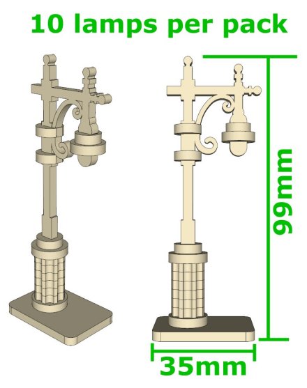 Victorian Street Lamps - Click Image to Close