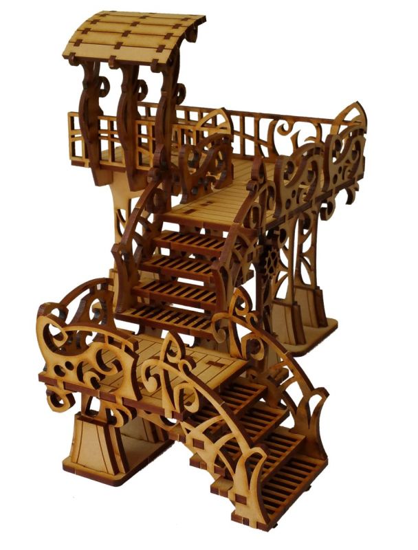 Twisted Steampunk Staircase - Click Image to Close