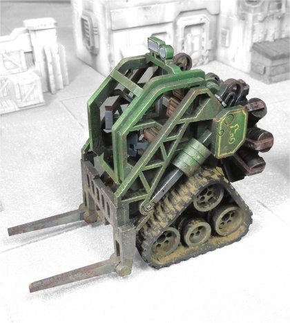 Heavy Industrial Forklift (Radial Engine) - Click Image to Close