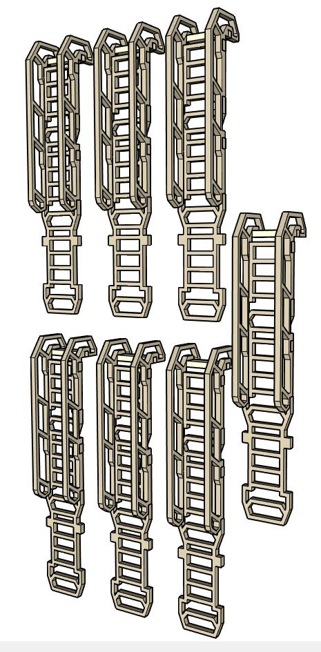 Ladders 5 SciFi Long - Click Image to Close